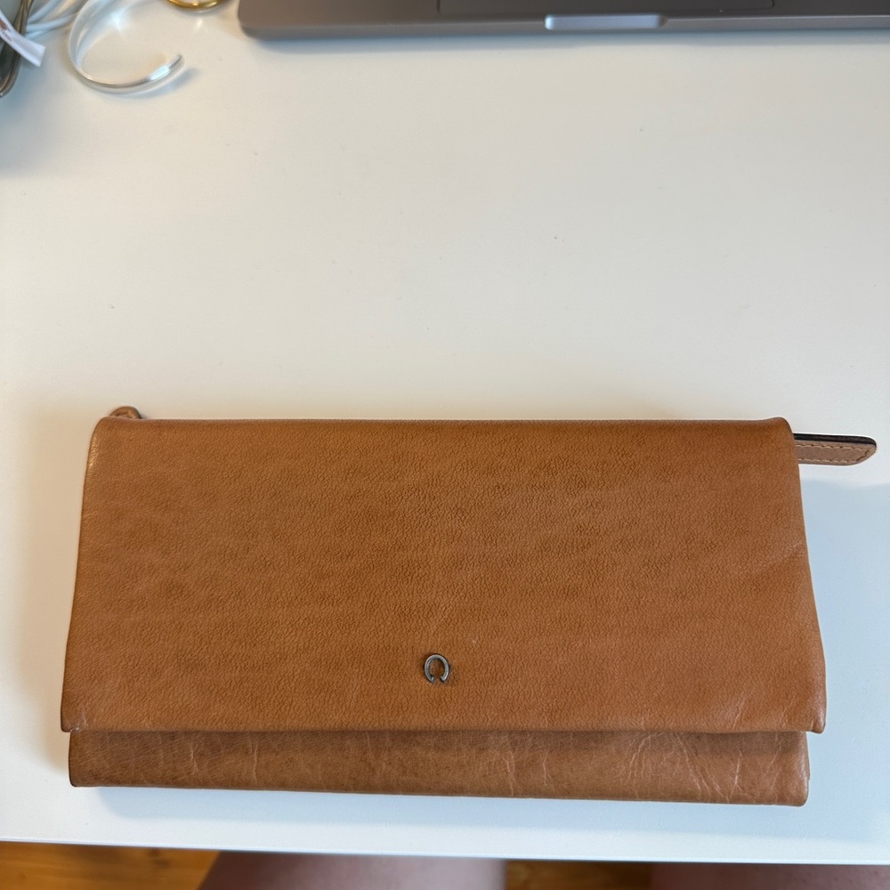 Tan Leather Wild West Los Angeles Wallet